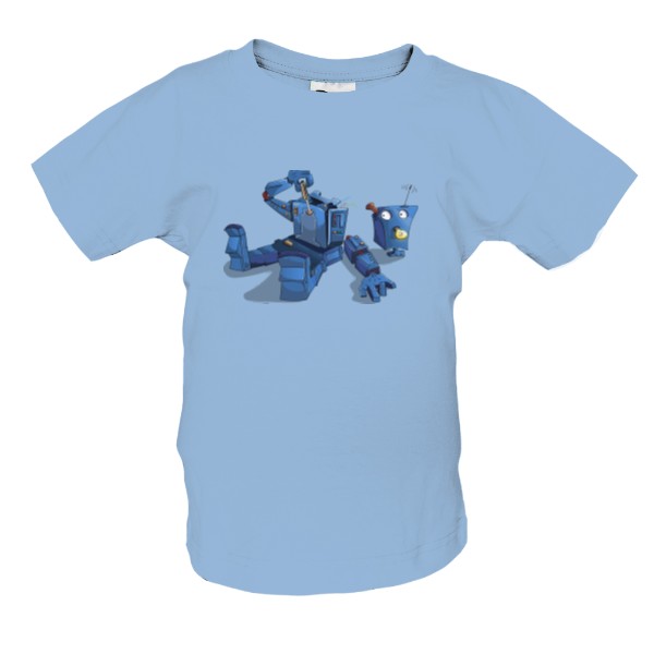 Tričko s potiskem robot
