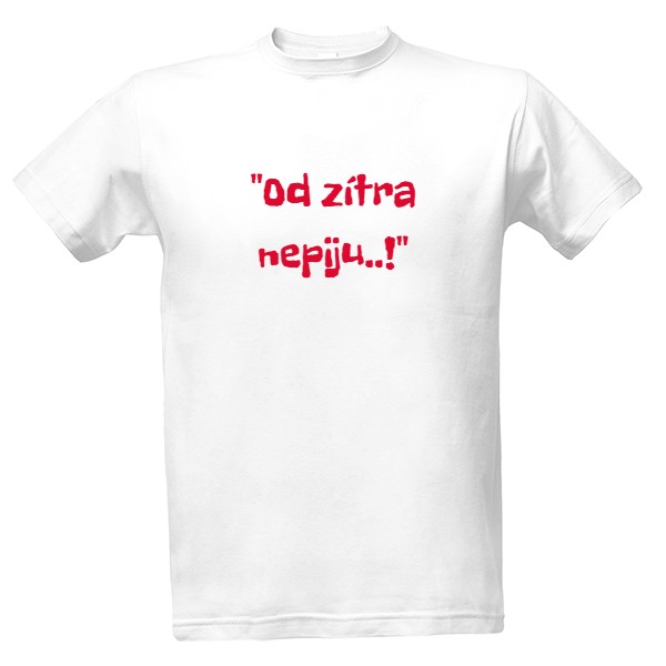 Tričko s potiskem Alkohol14