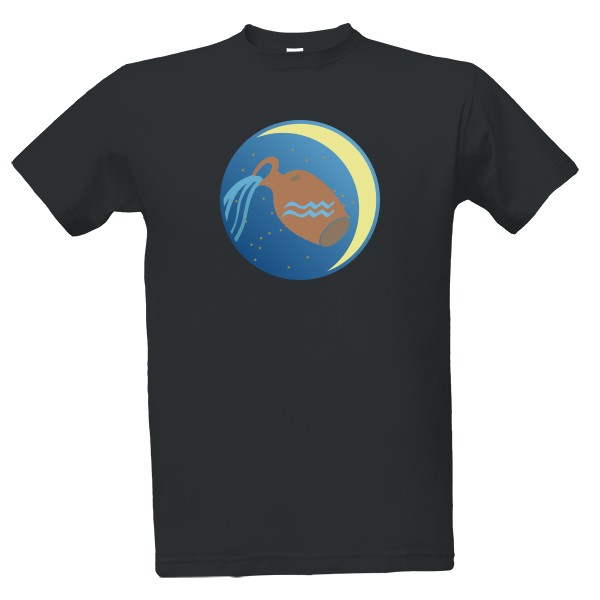 Tričko s potiskem aquarius