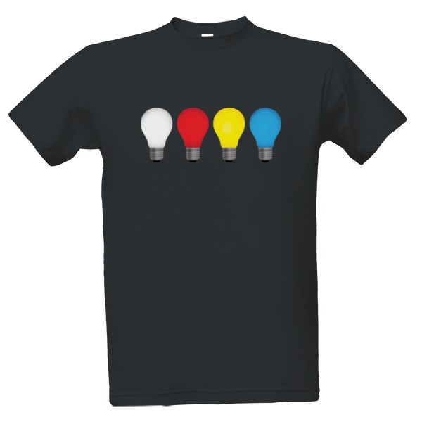 Tričko s potiskem bulb