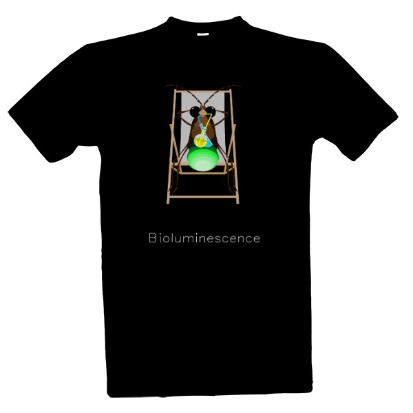 Tričko s potiskem Bioluminescence - svěstluška