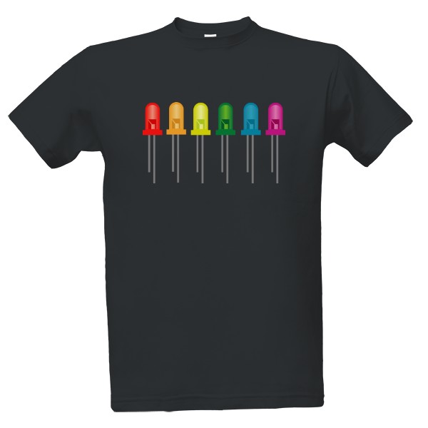 Tričko s potiskem diody2