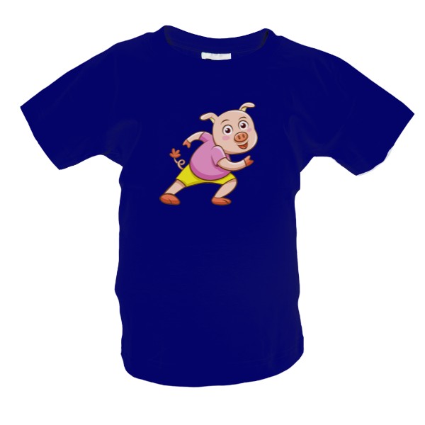 Tričko s potiskem prasátko