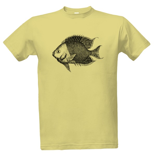 Tričko s potiskem ryba