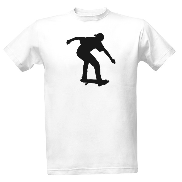 Tričko s potiskem skateboard