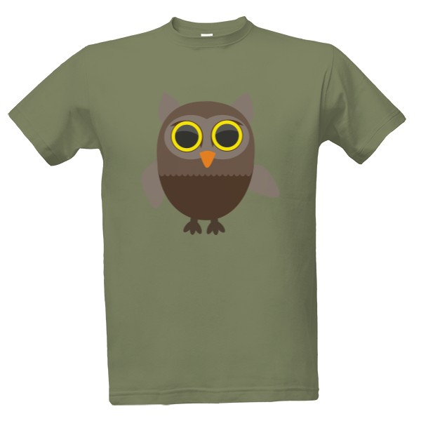 Tričko s potiskem Sova 4