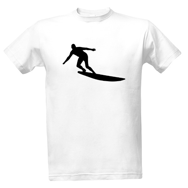 Tričko s potiskem surfing